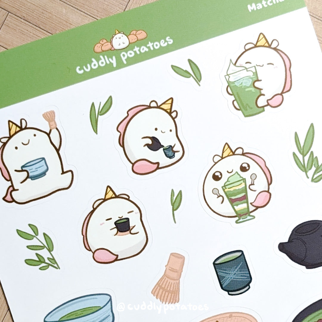 Matcha - Sticker Sheet