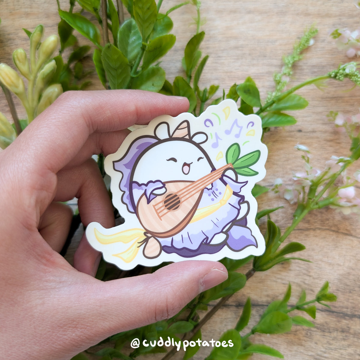 Taro Bard Vinyl Sticker