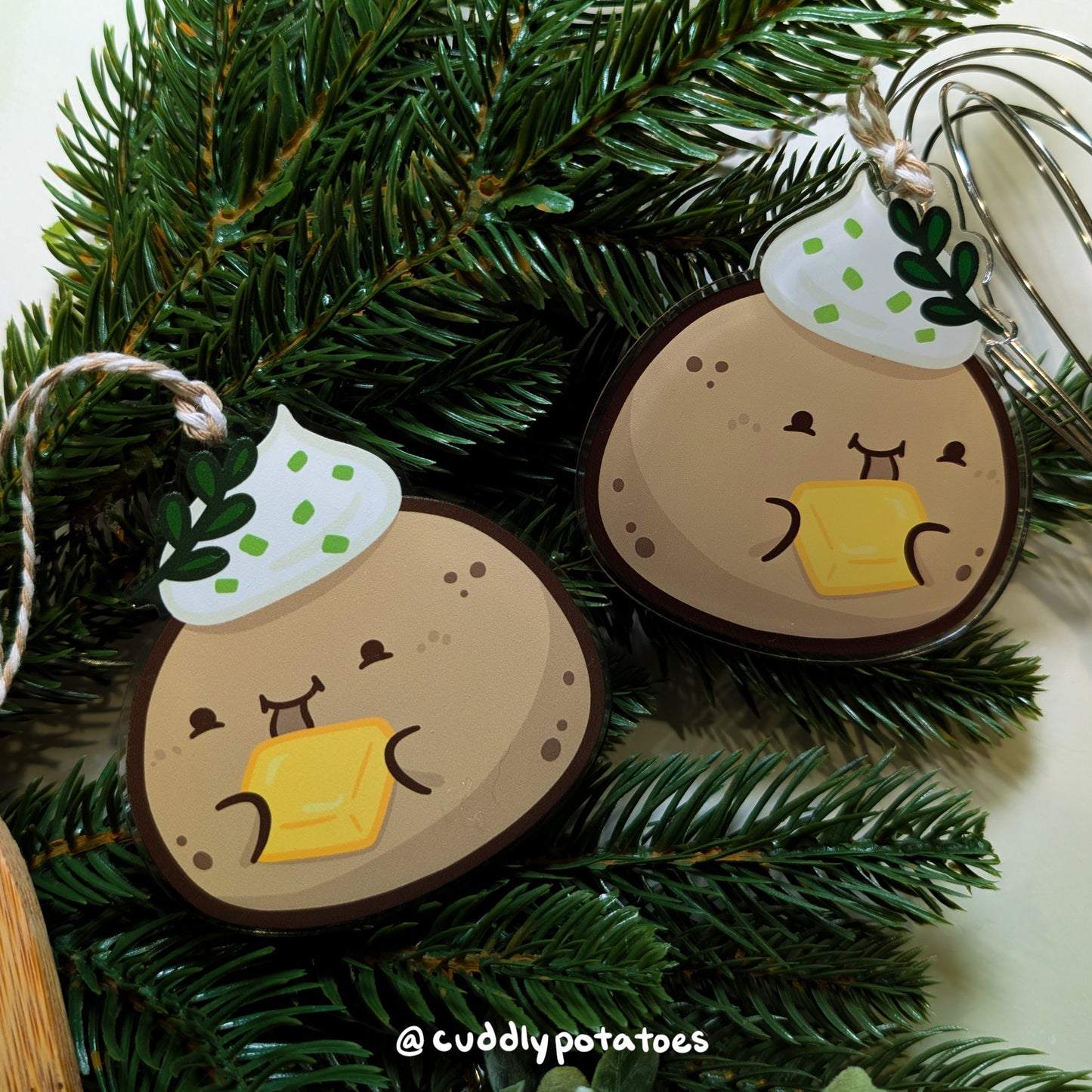 Baked Potato Acrylic Ornament