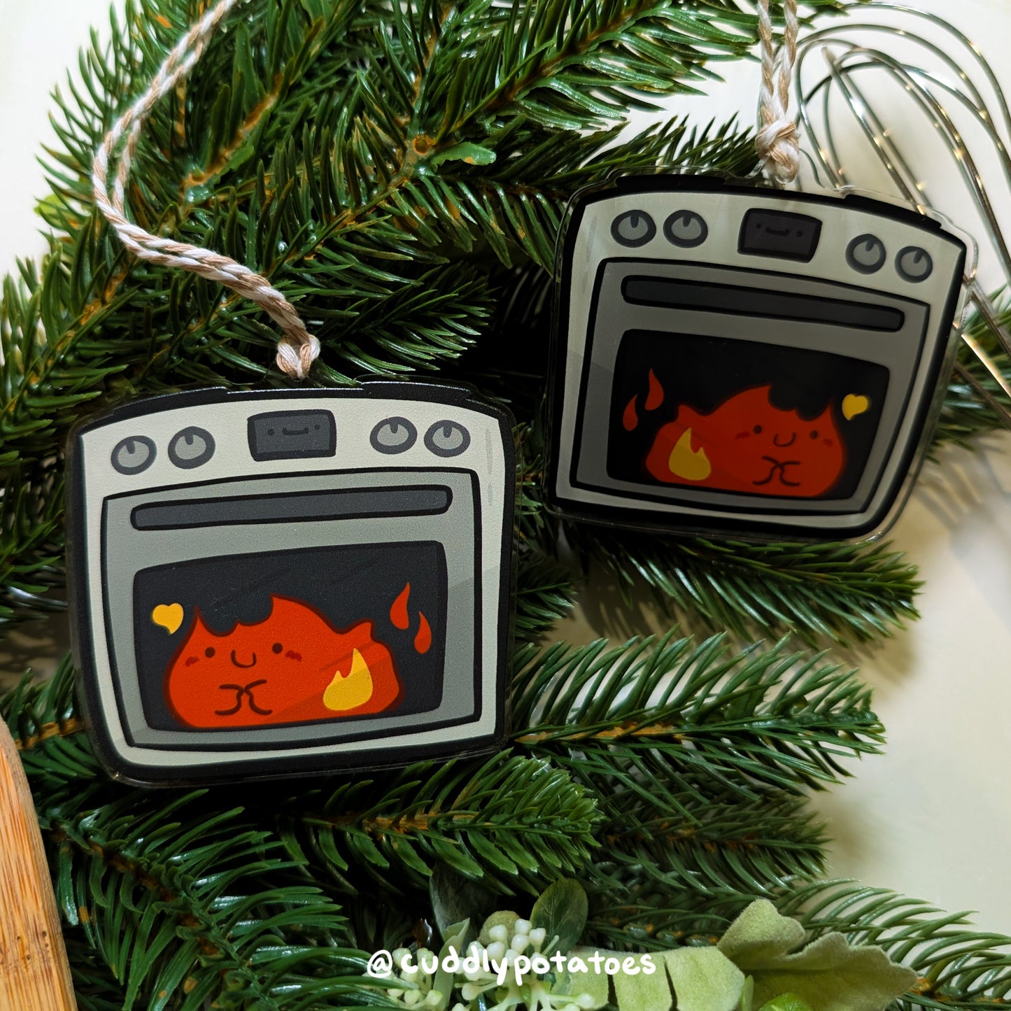 Oven Acrylic Ornament