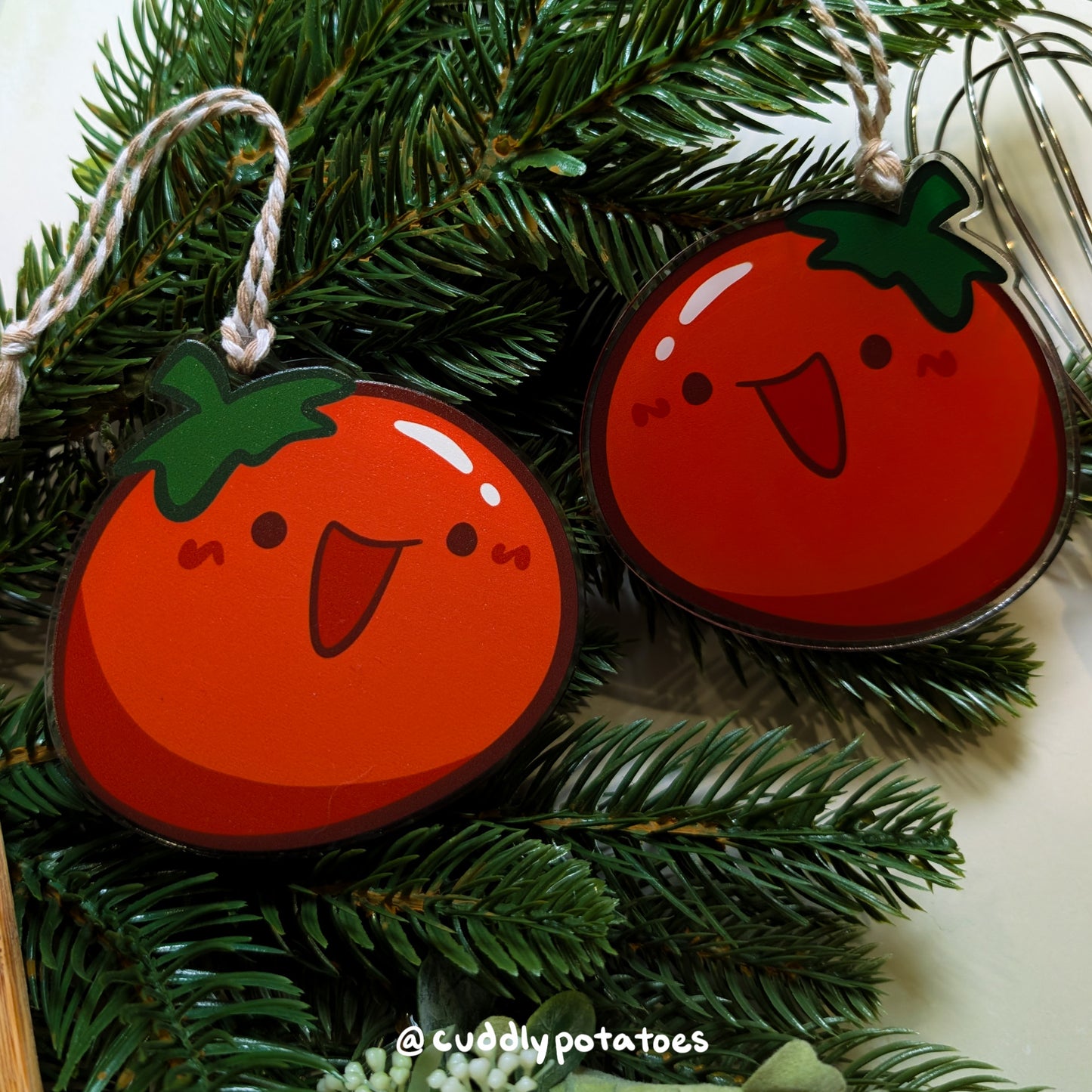 Tomato Acrylic Ornament