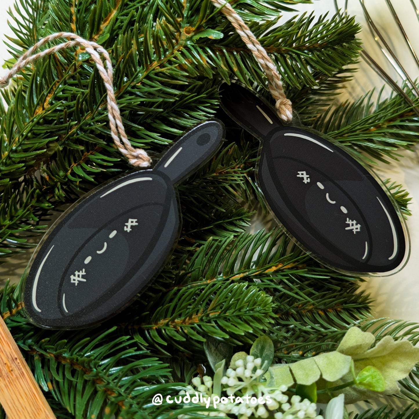 Frying Pan Acrylic Ornament