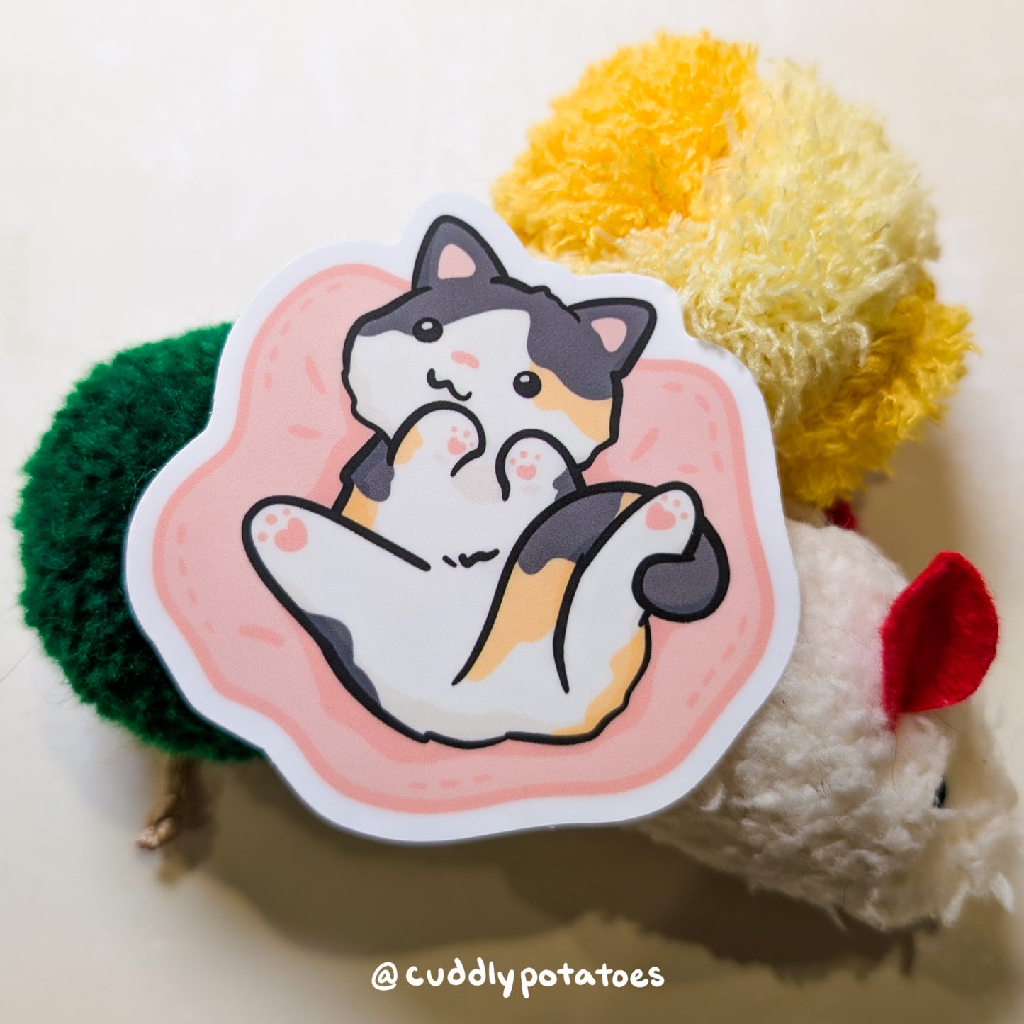 Calico Kitty Vinyl Sticker