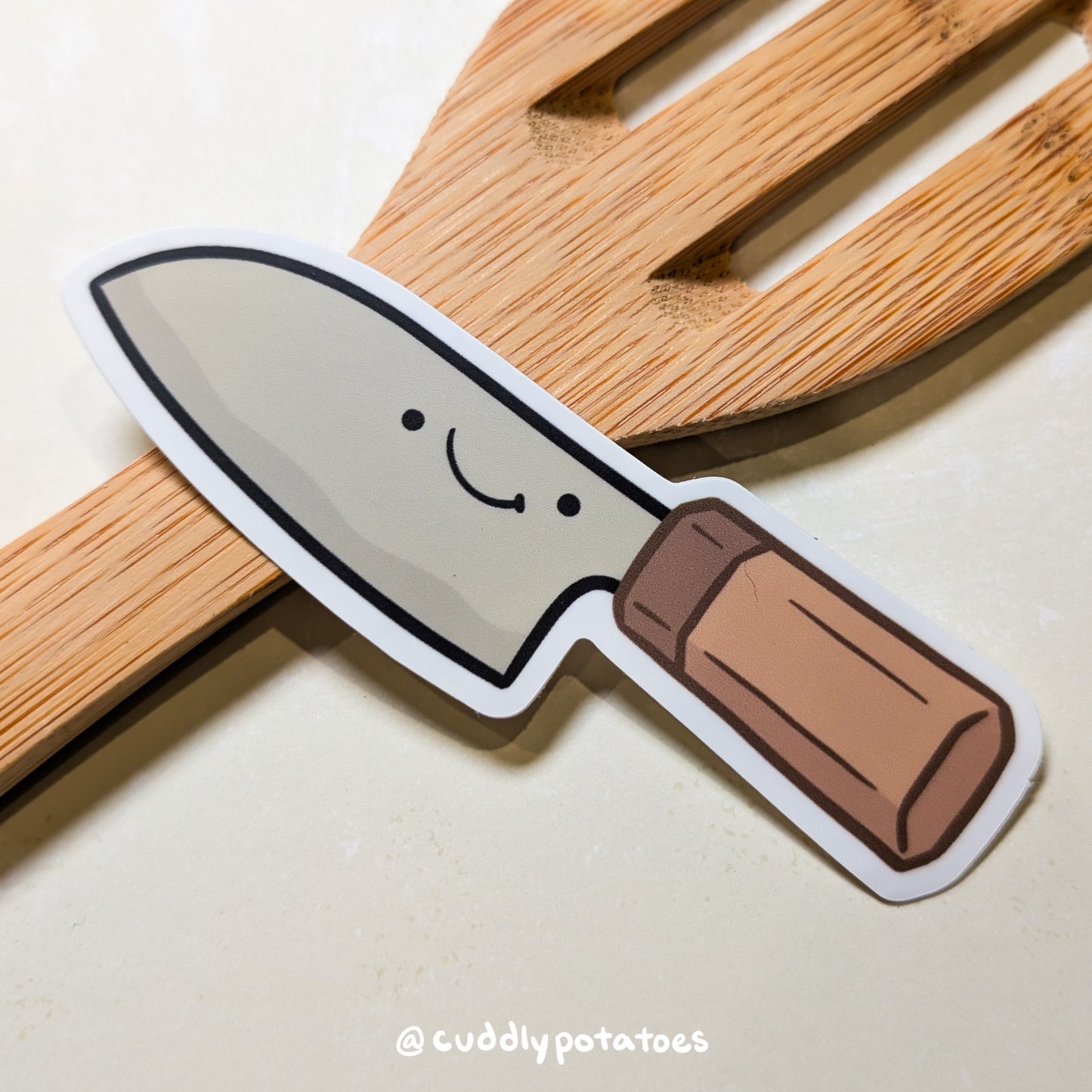 Knife Vinyl Sticker