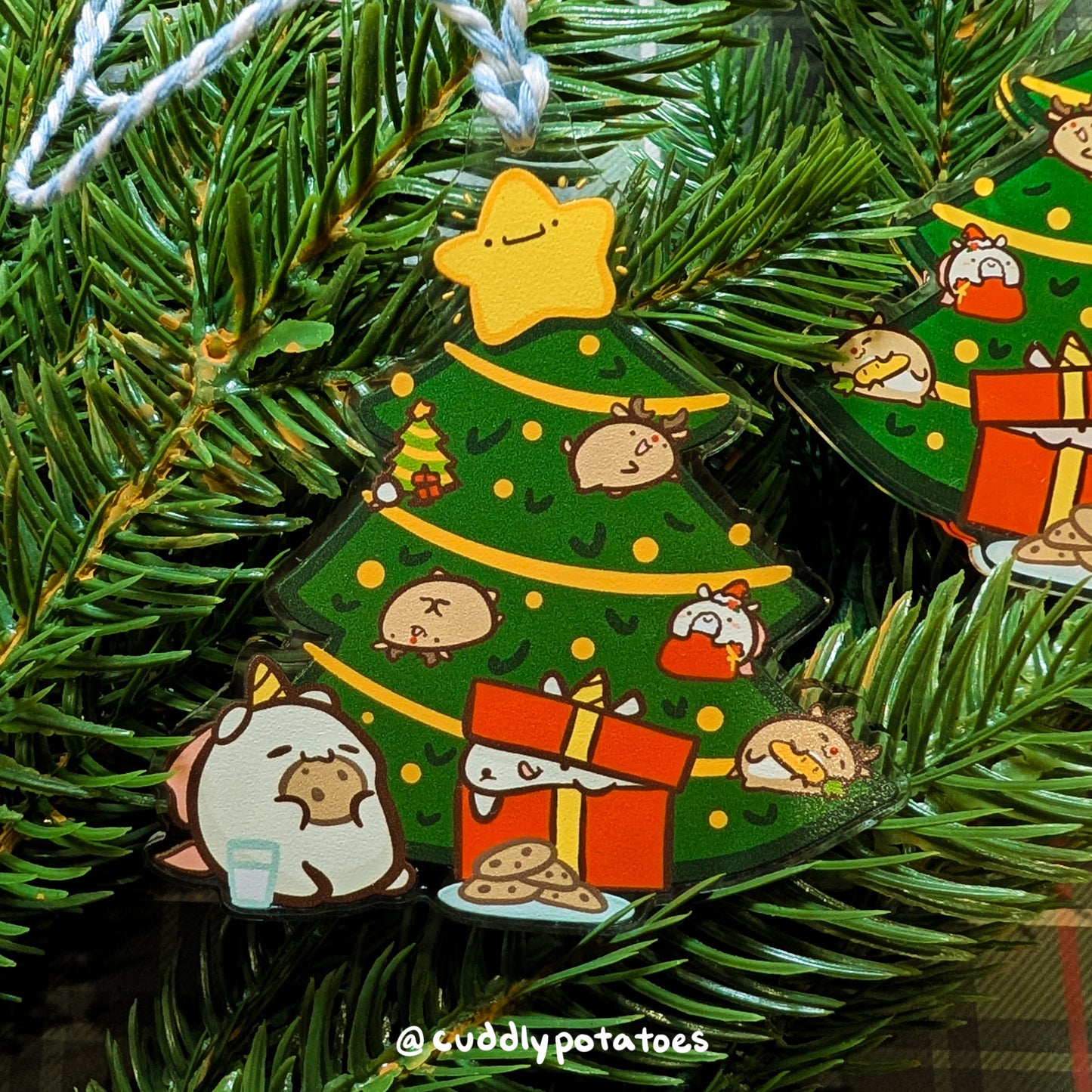 Merry Potatocorns - Ornament Set of 8