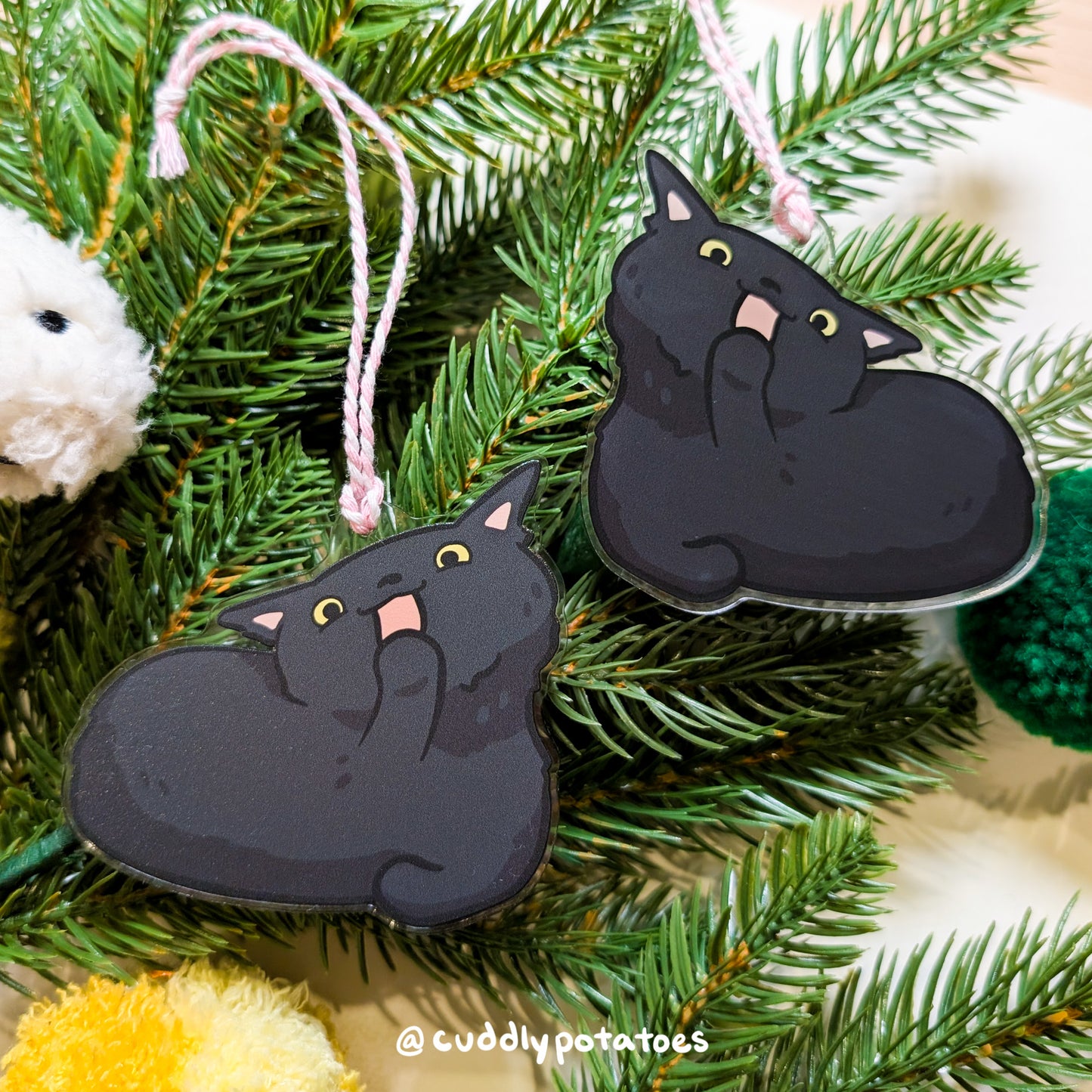 Void Kitty Acrylic Ornament