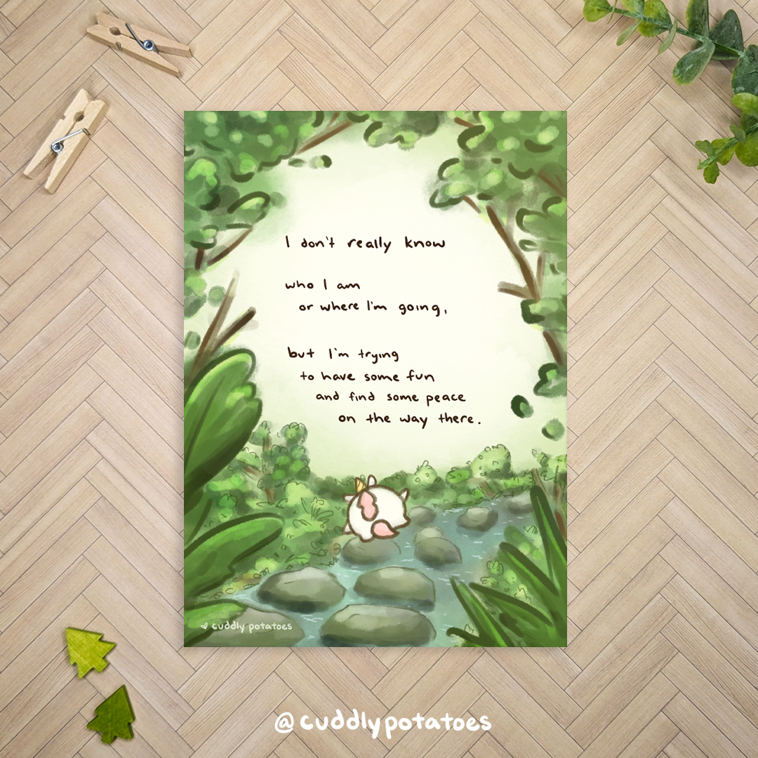 On the Way - 5x7 Print