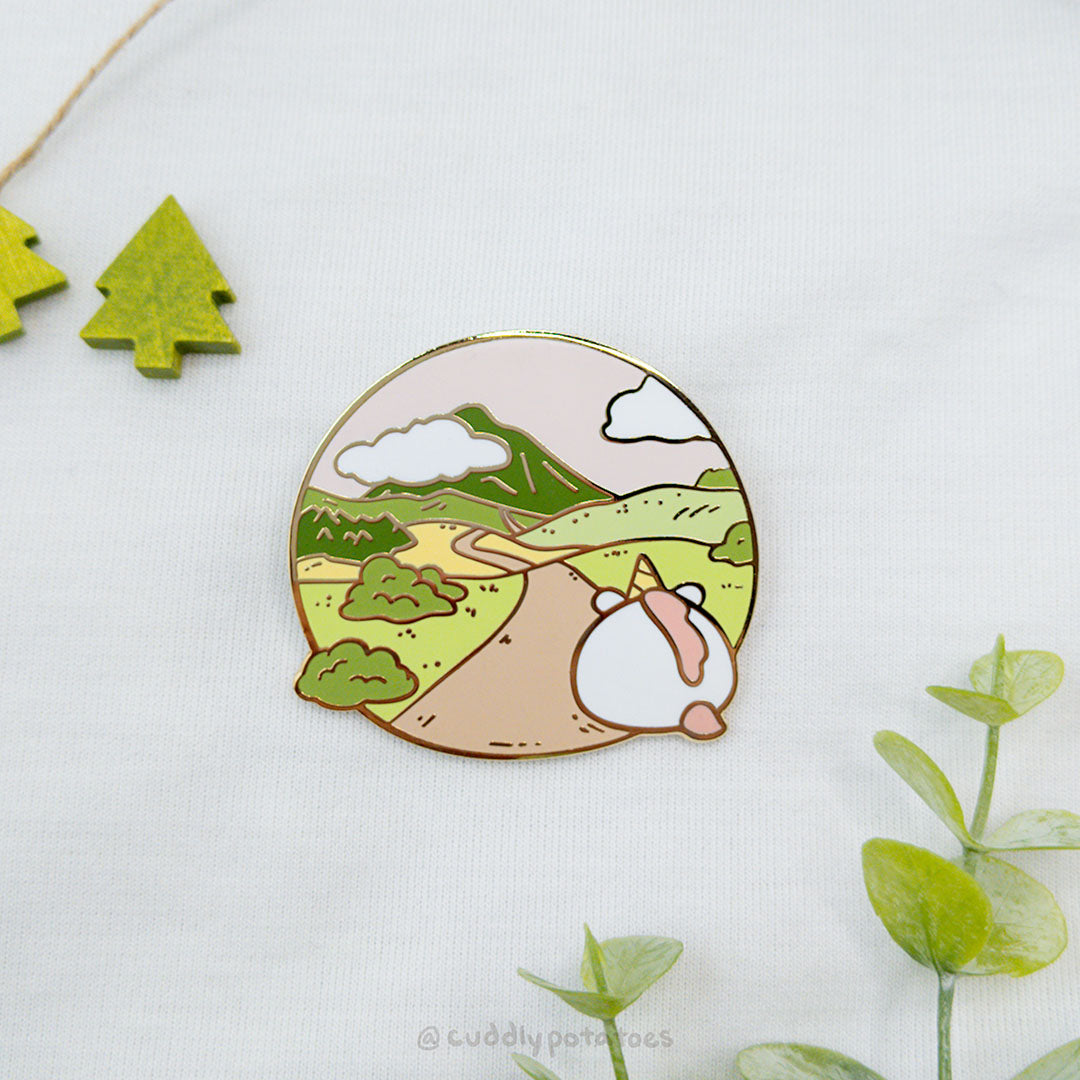 "Journey" Self-Love Potatocorn Enamel Pin