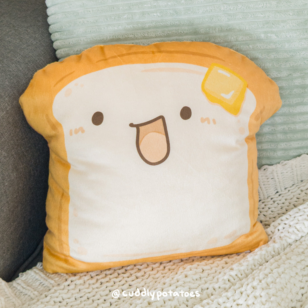 Toast Plush Pillow