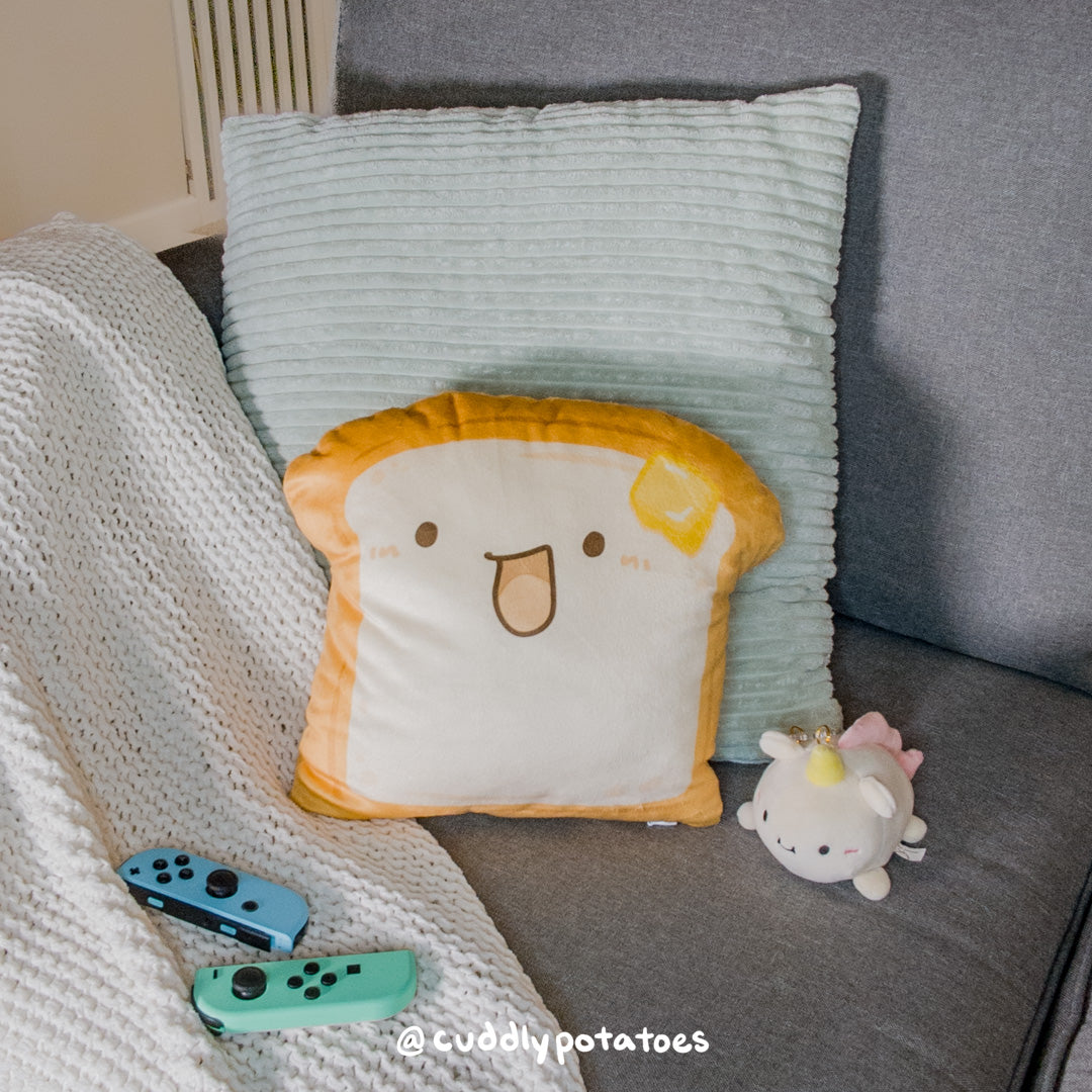 Toast Plush Pillow