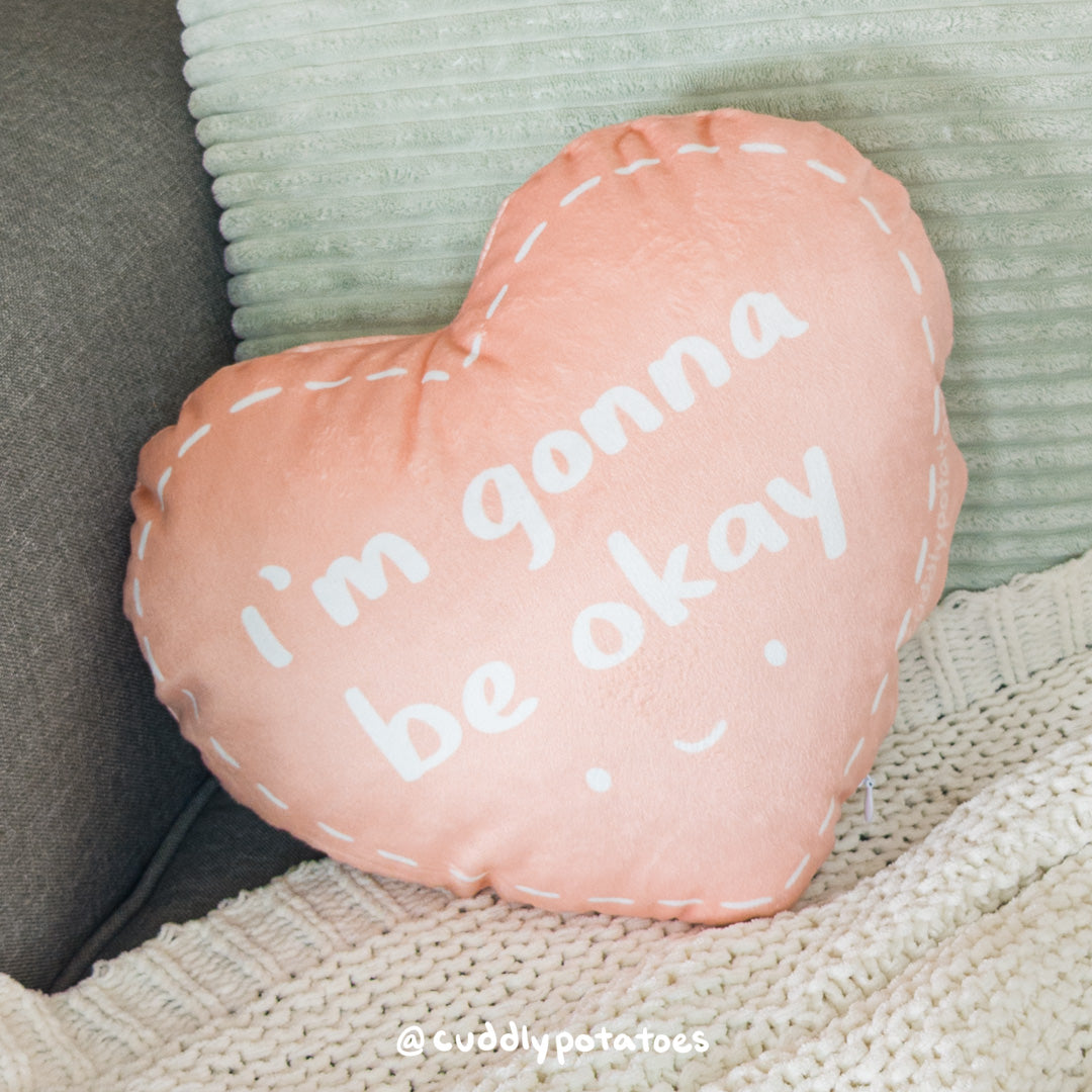 Self Love Heart Plush Pillow