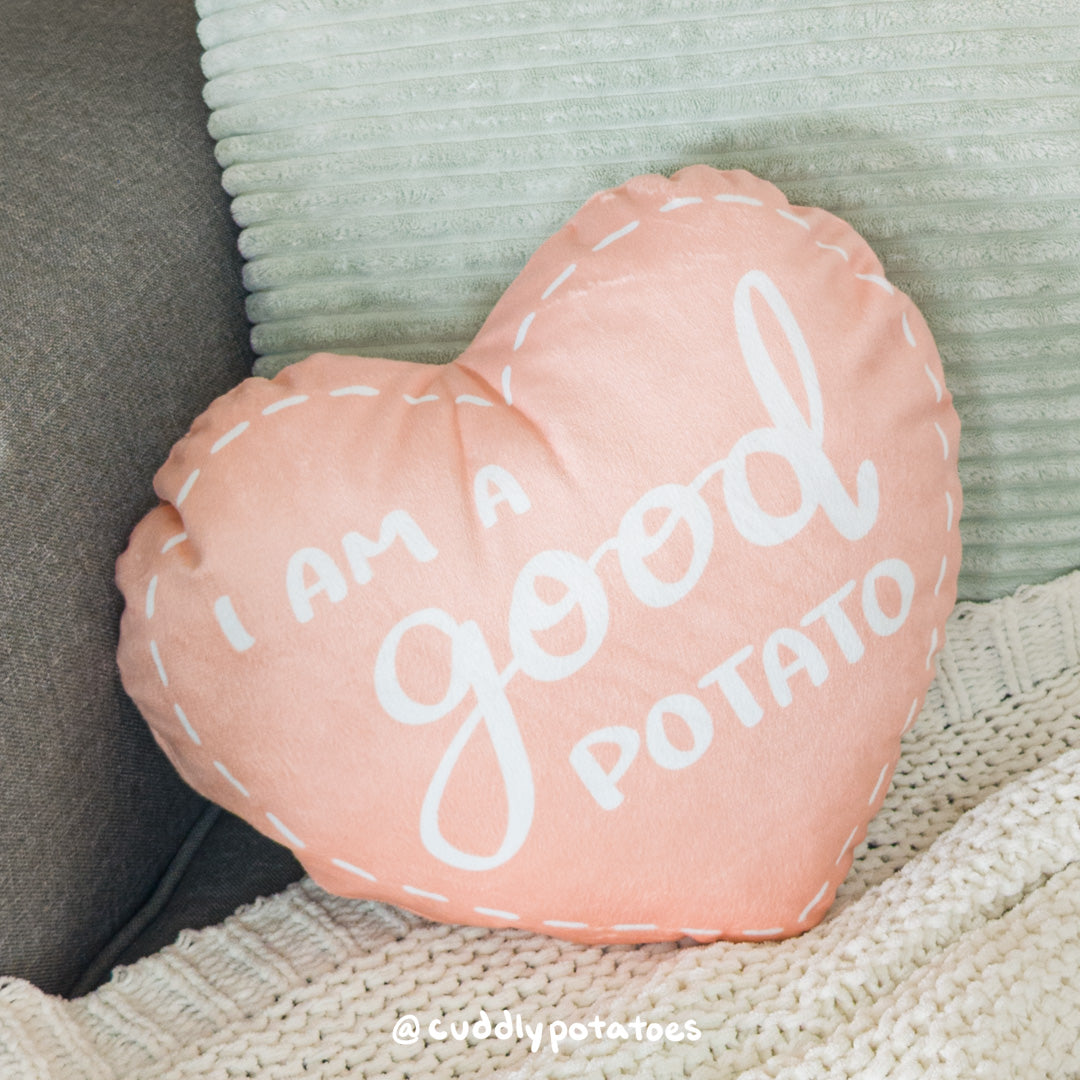 Self Love Heart Plush Pillow