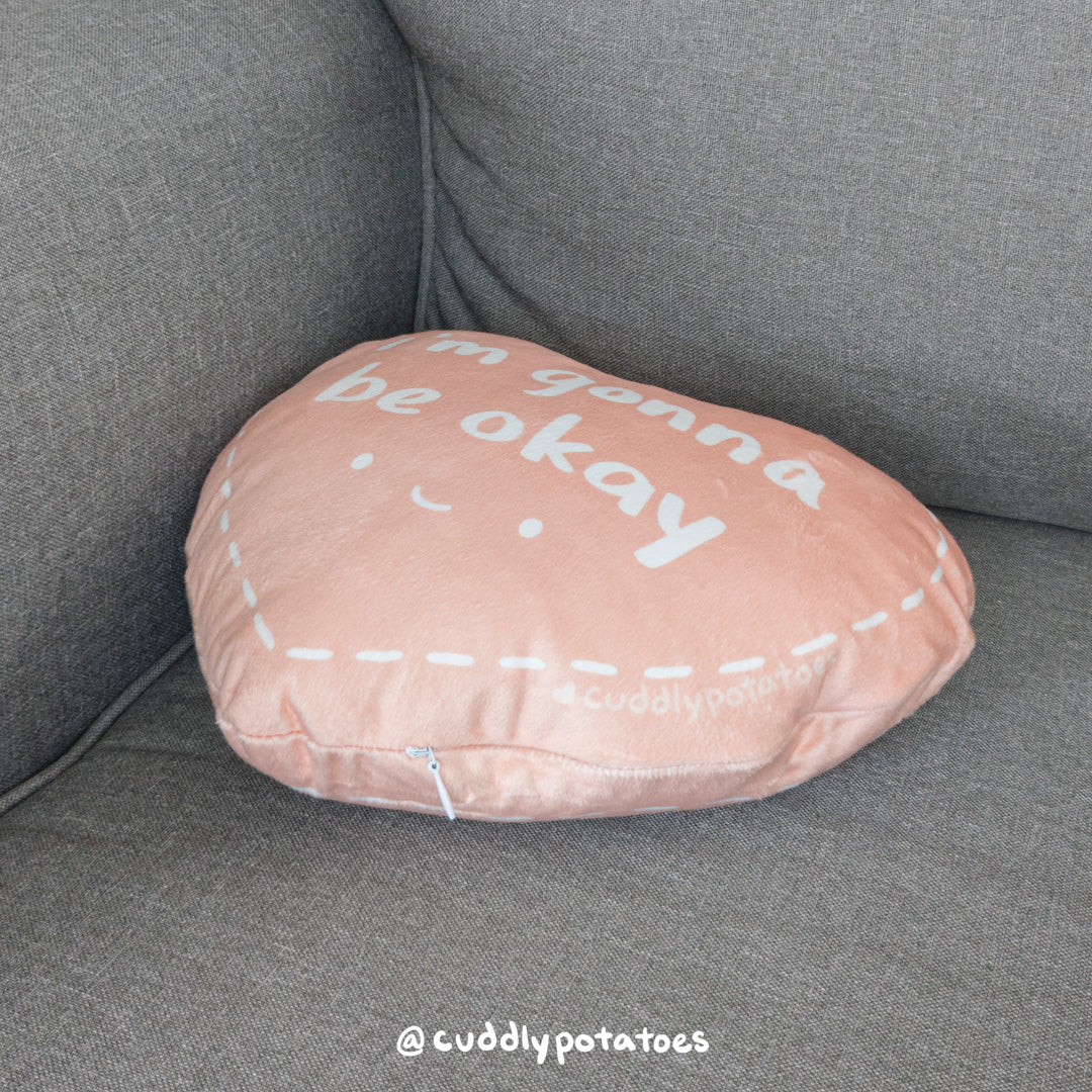 Self Love Heart Plush Pillow
