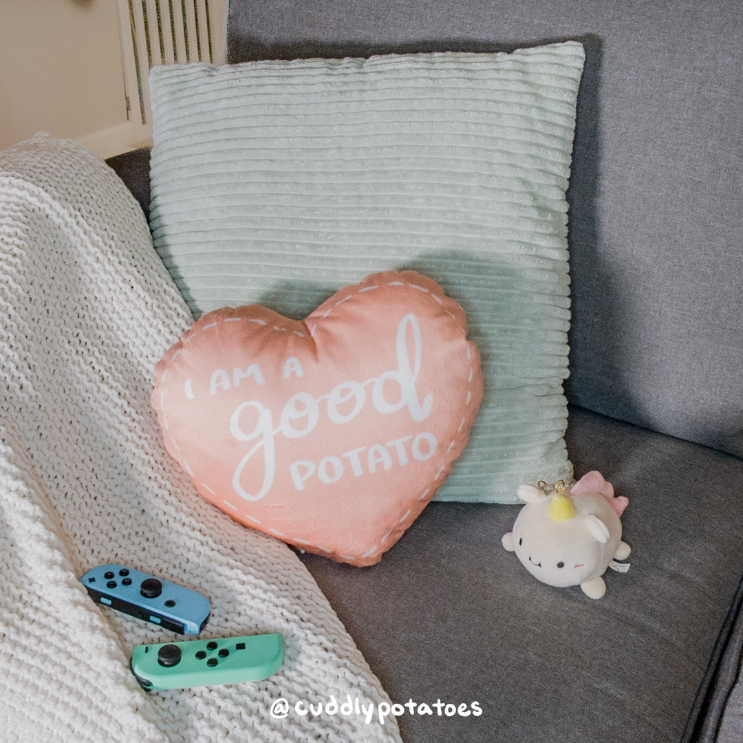 Self Love Heart Plush Pillow