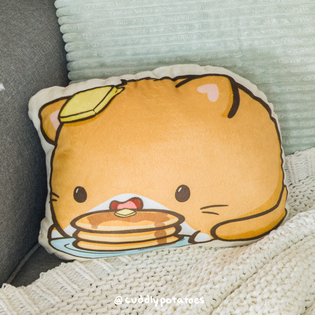 Pancake Potatocat Plush Pillow