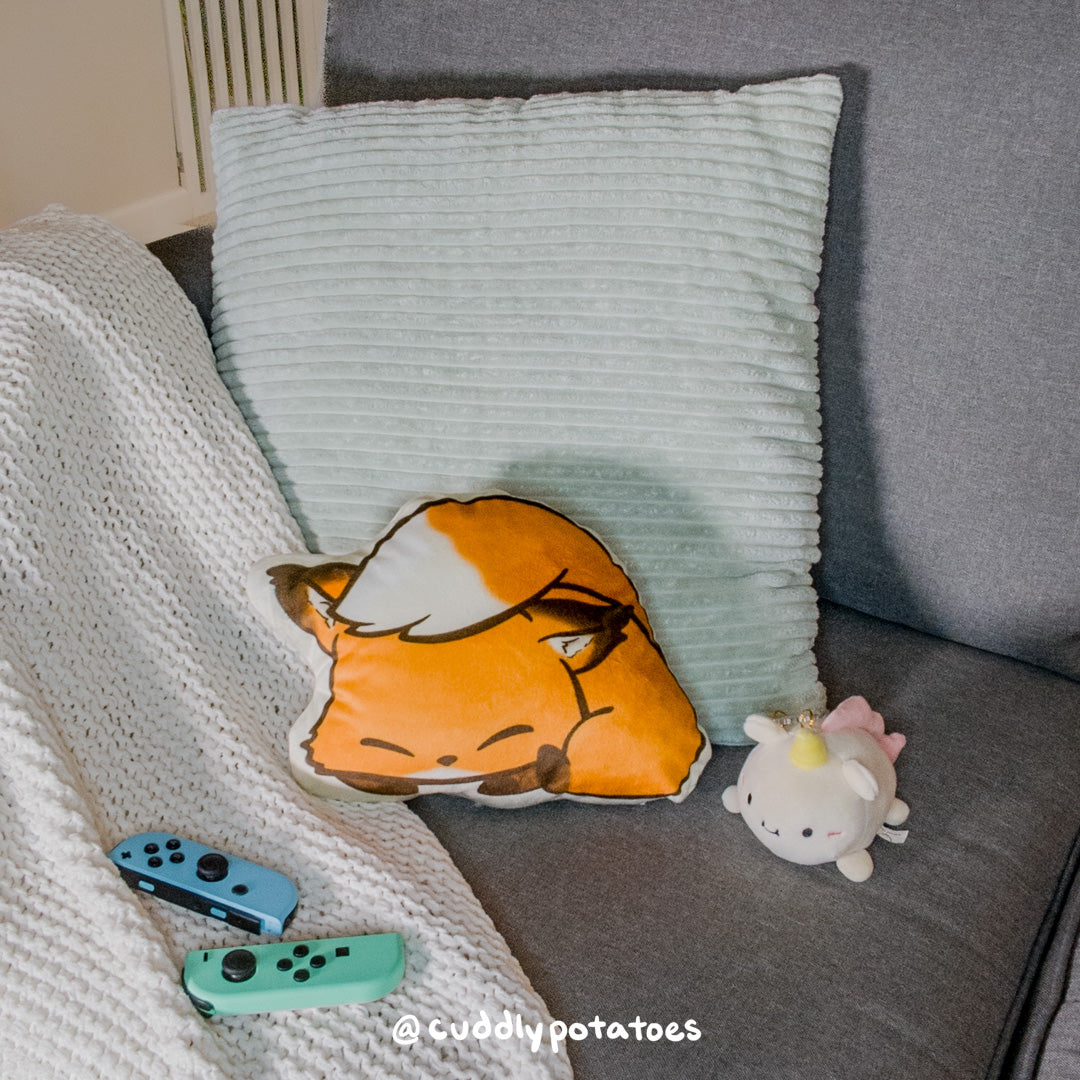 Flurfles the Fox Plush Pillow