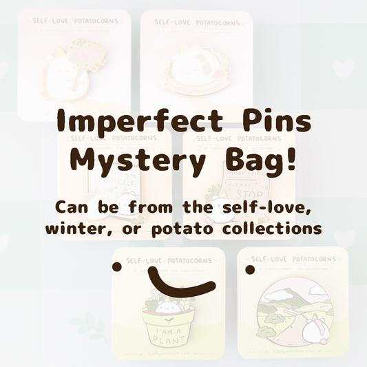Imperfect Enamel Pins Mystery Bag