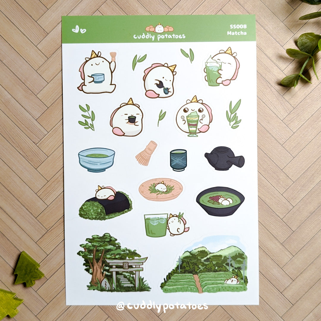 Matcha - Sticker Sheet