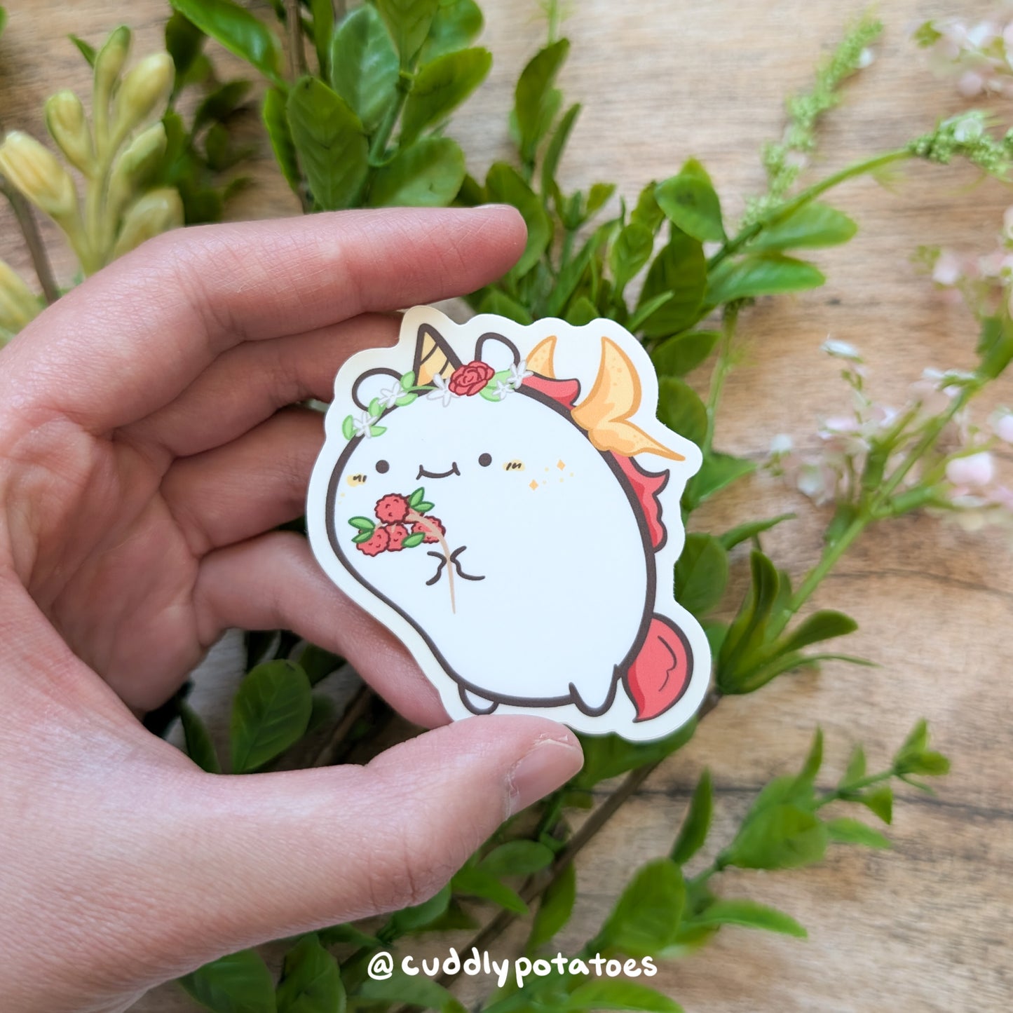 Lychee Fairy Vinyl Sticker