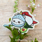 Strawberry Knight Vinyl Sticker