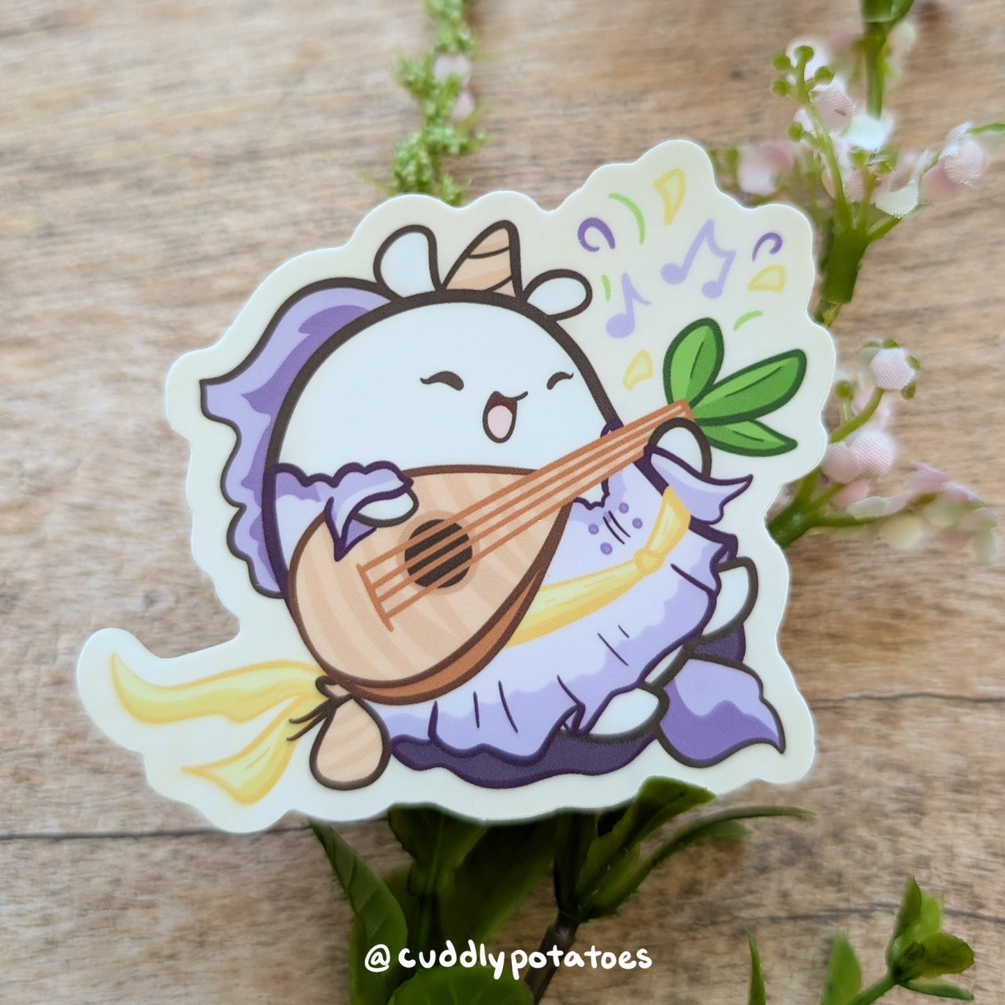 Taro Bard Vinyl Sticker