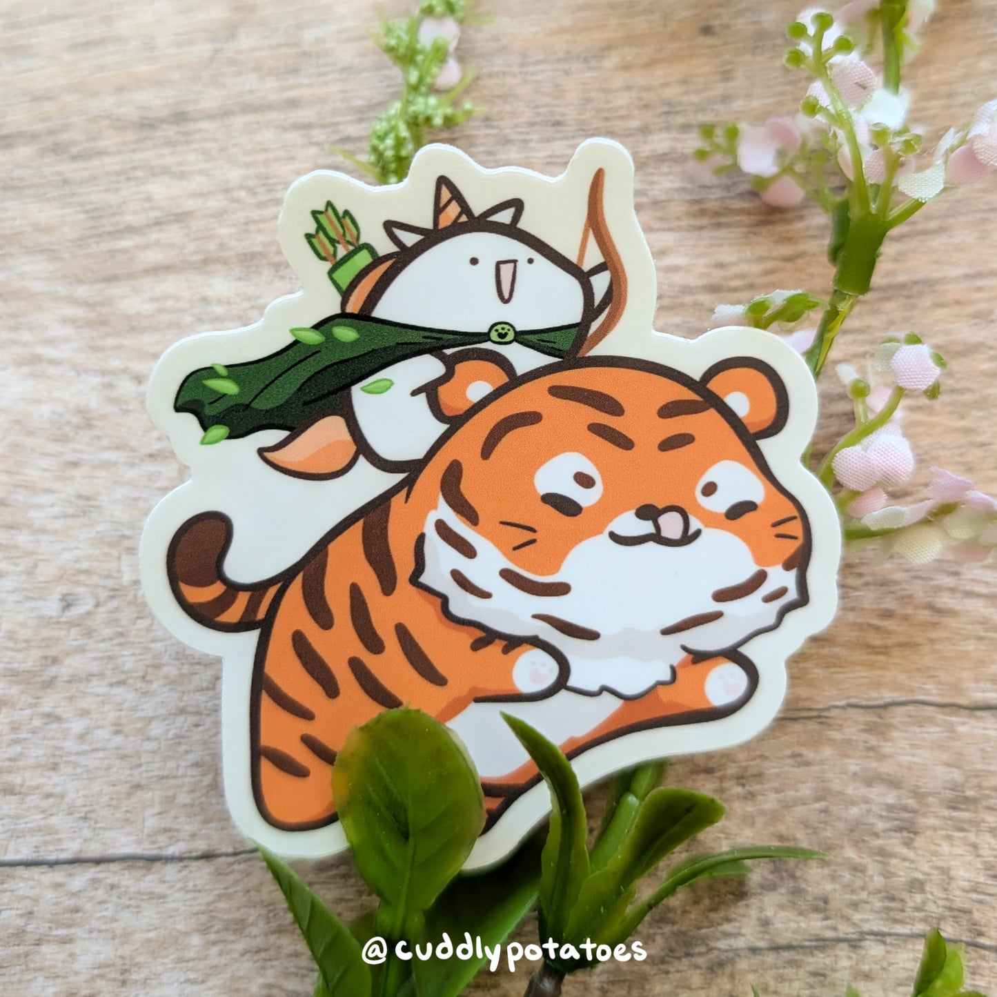 Tiger Ranger Vinyl Sticker
