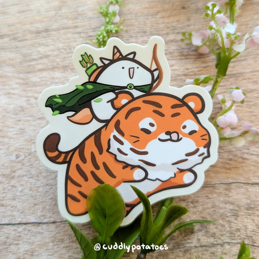 Tiger Ranger Vinyl Sticker