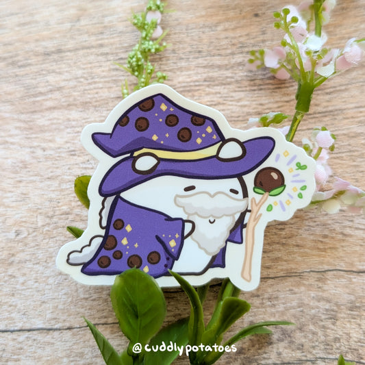 Boba Wizard Vinyl Sticker