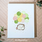 Birthday Balloons - A2 Card Set of 8