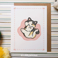 Cuddly Kitties - A2 Card Set of 8