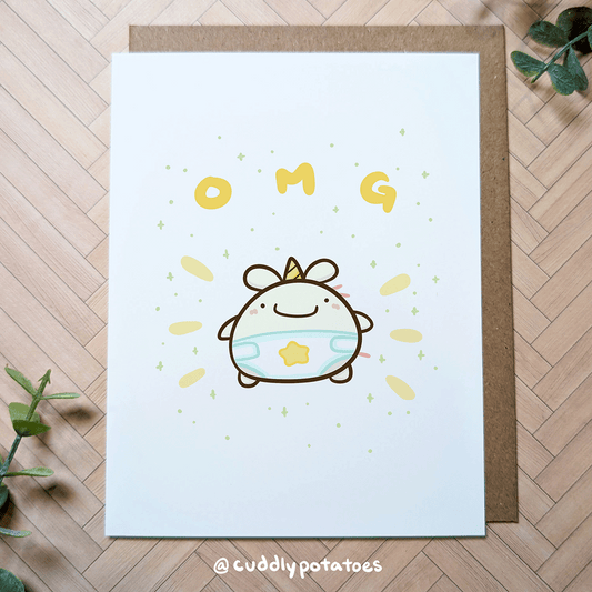 OMG Baby - A2 Card