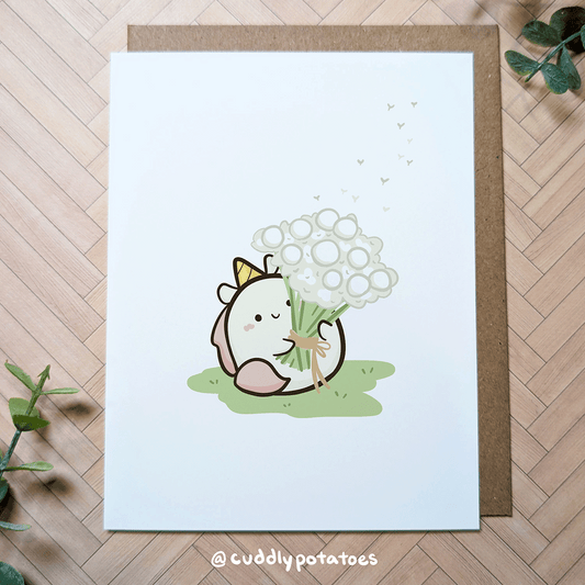 Dandelion Bouquet - A2 Card