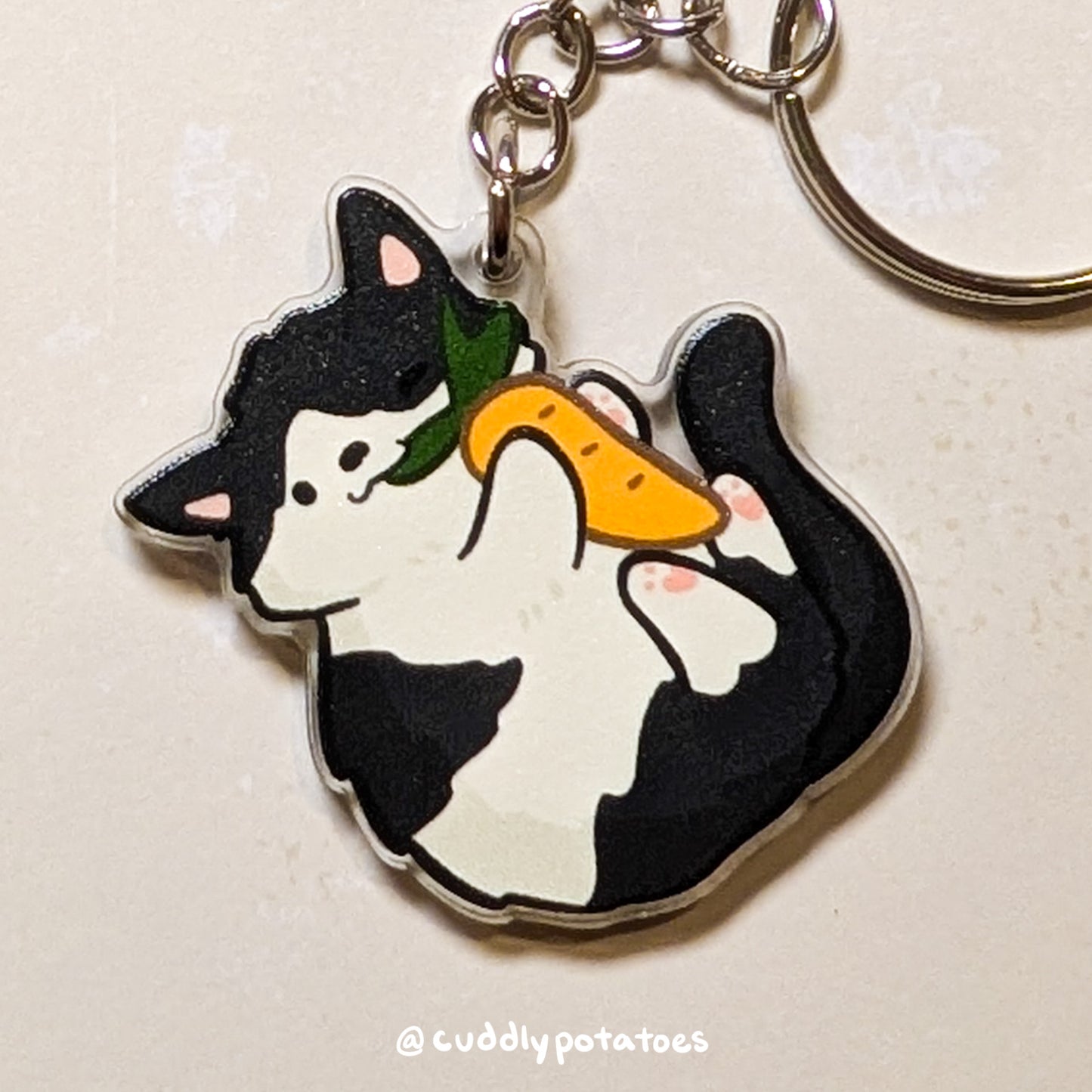 Cuddly Kitties Acrylic Charms