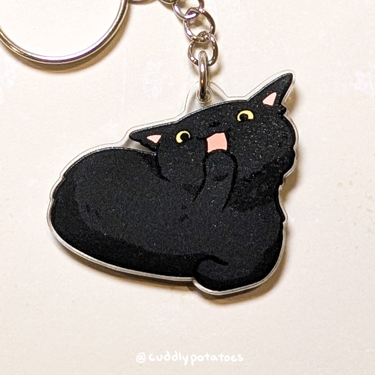 Cuddly Kitties Acrylic Charms