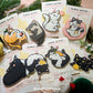 Cuddly Kitties - Ornament Set of 8