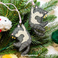 Tabby Kitty Acrylic Ornament