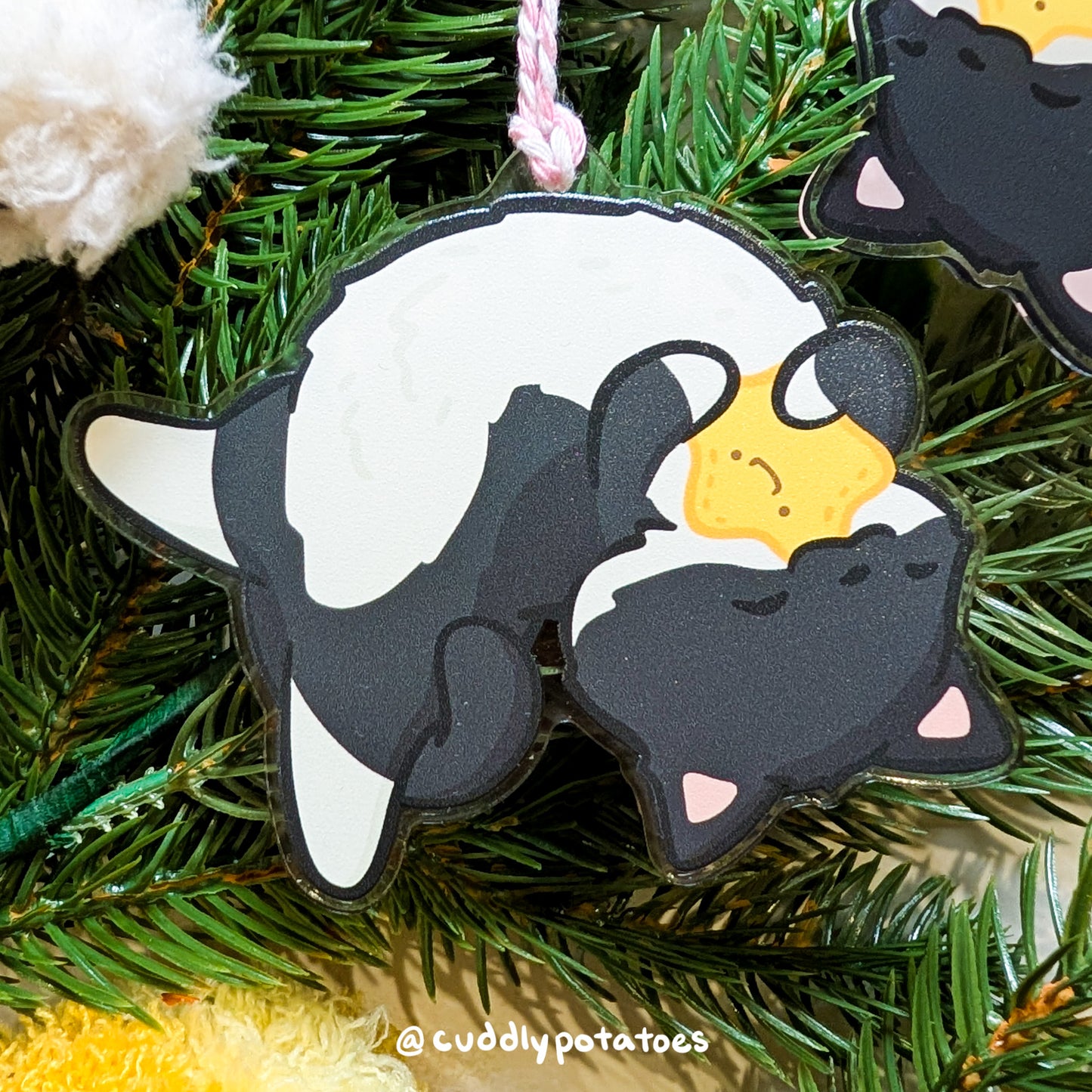 Cuddly Kitties - Ornament Set of 8
