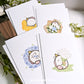 Floral Potatocorns - A2 Card Set of 8