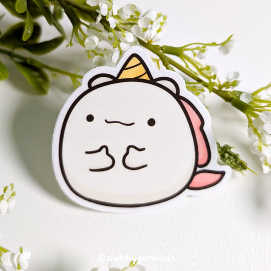 Thumbs Up Potatocorn Vinyl Sticker