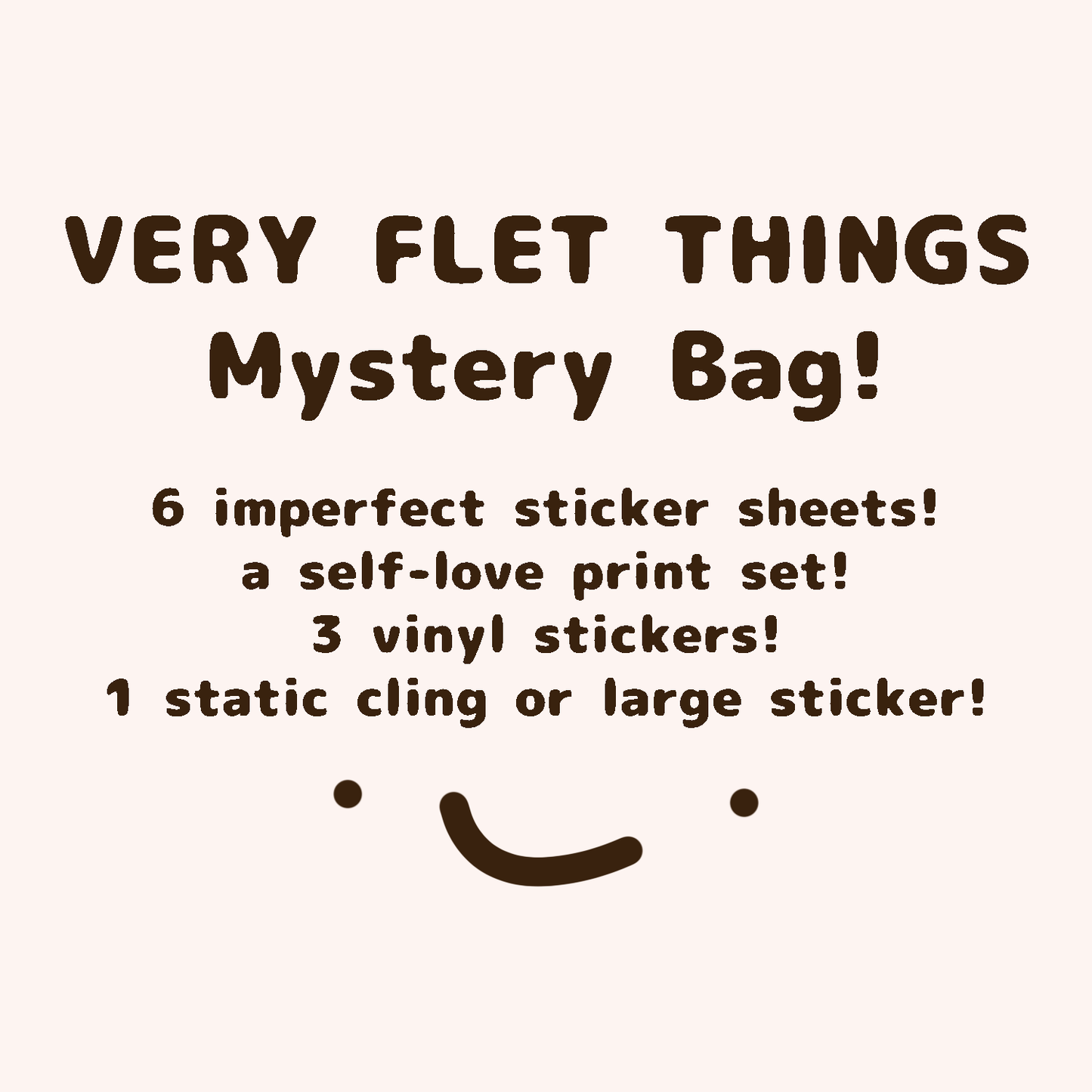 VERY FLET THINGS Mystery Bag