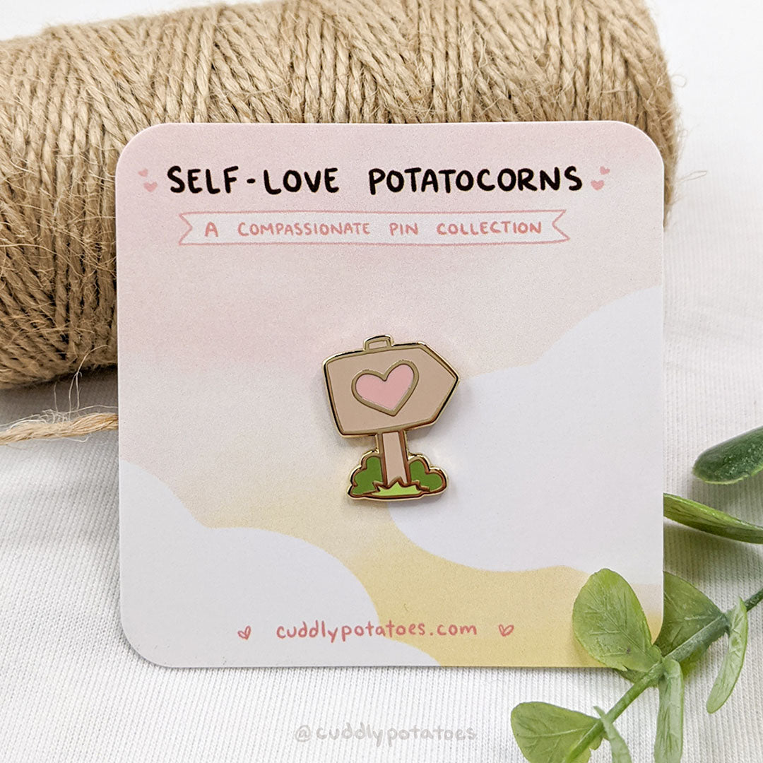 Mini Self-Love Enamel Pins