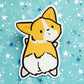 Miso the Corgi Vinyl Sticker