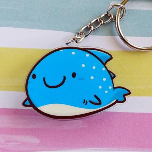 Wally the Whaleshark Acrylic Charm