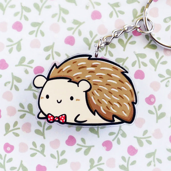 Hedgehog Acrylic Charm