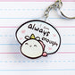 Practice Confidence Acrylic Charm