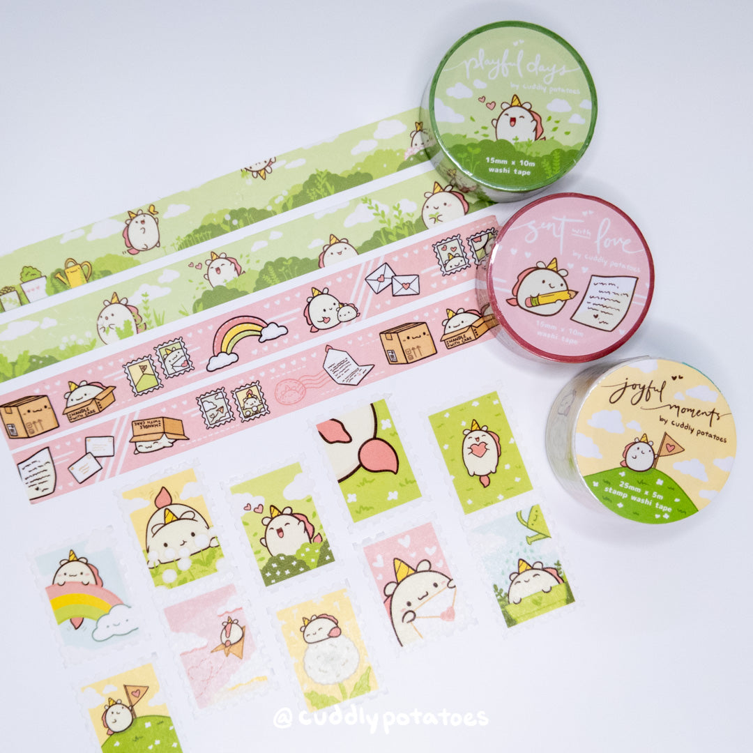 Potatocorn Washi Tape Set
