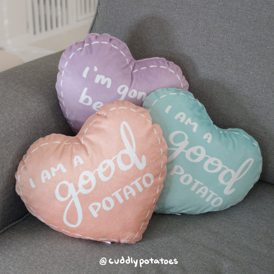 Self Love Heart Plush Pillow