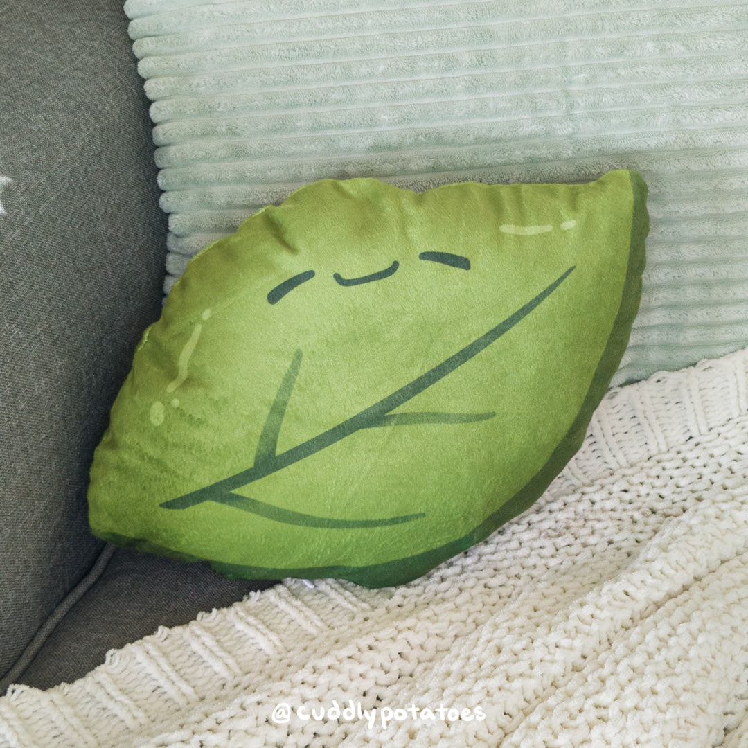 Leaf Plush Pillow