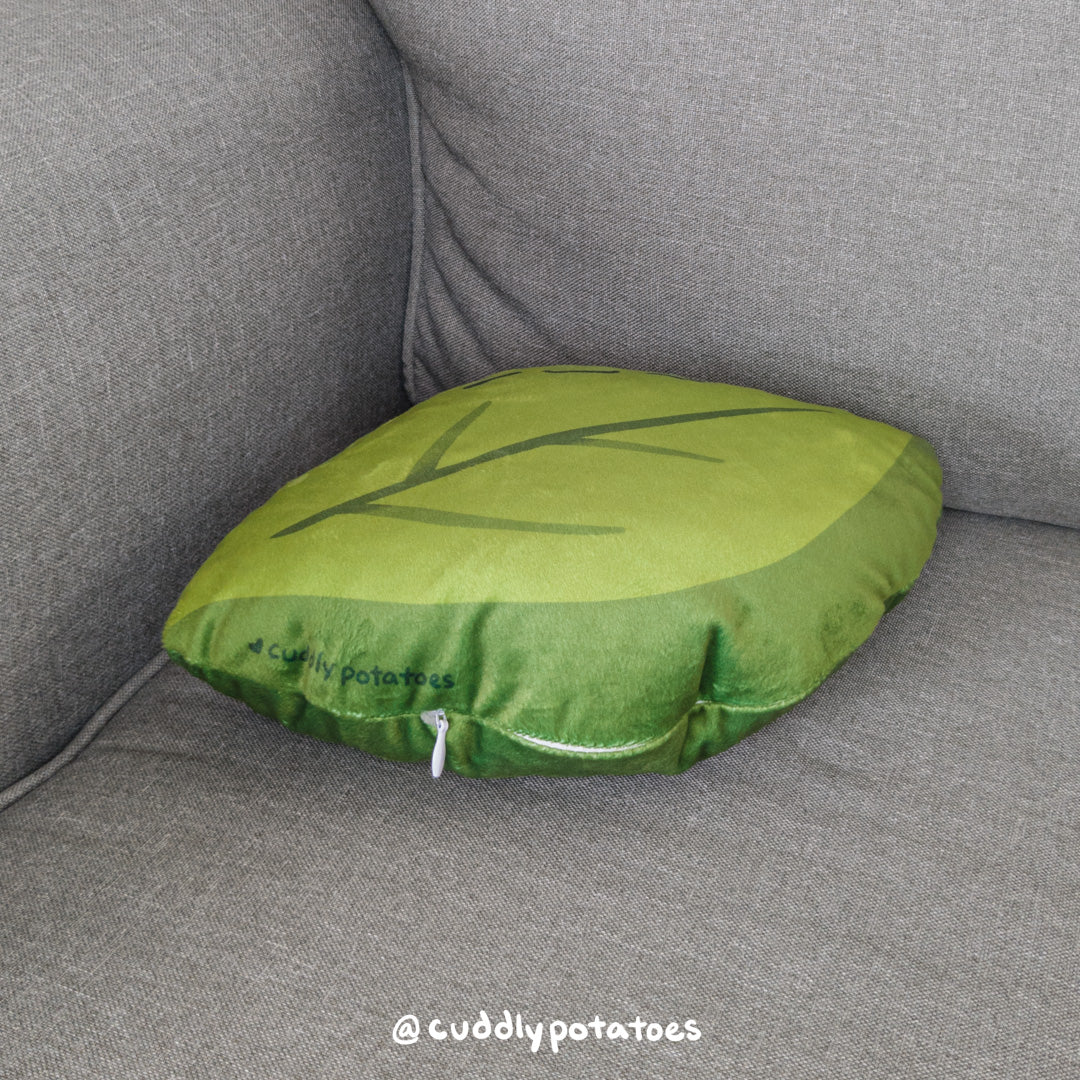 Leaf Plush Pillow