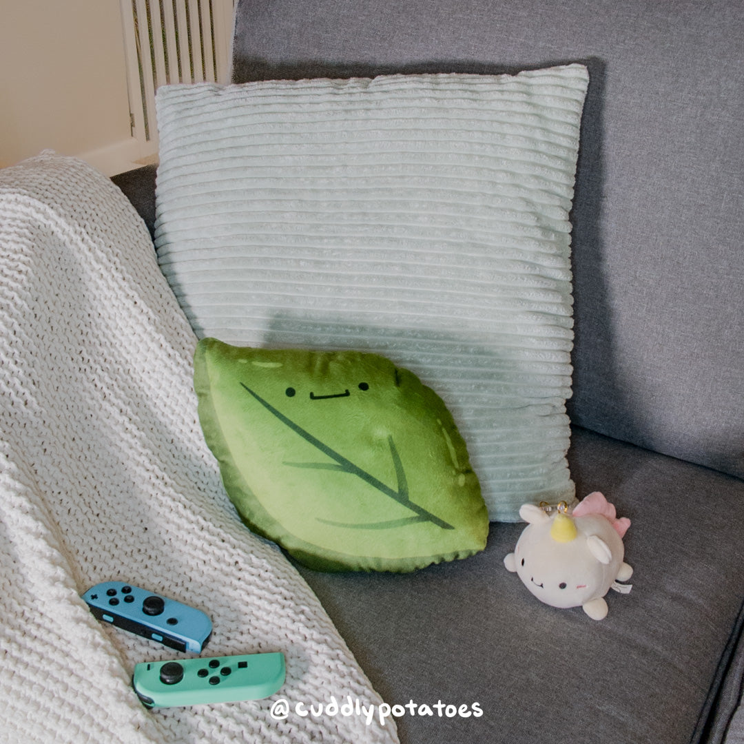 Leaf Plush Pillow